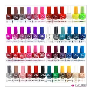 48 X Nail Polish Varnish Set 48 Different Colours The Best Gift Uk