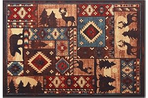 FIREWESS Fireplace Hearth Rug, 24 x 36 in Fire Resistant Floor Protector Mat for Accent Kitchen Indoor Outdoor, Protect Home Décor Hardwood Floor&Carpet from Sparks and Embers Wood Stove