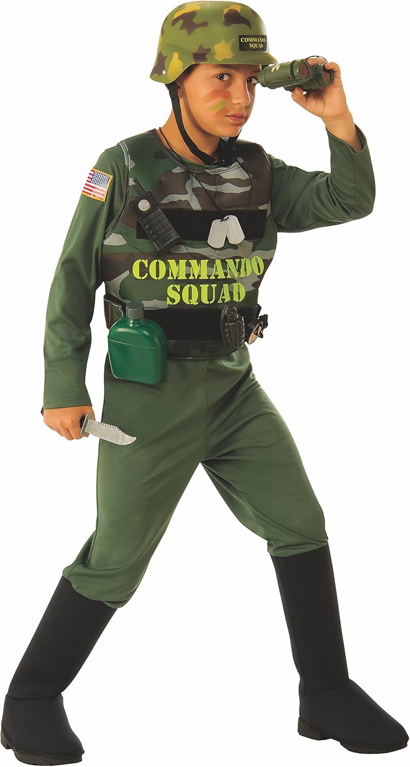 Boys Soldier Costume Clothing