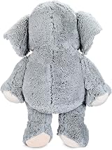 IKASA Giant Elephant Plush Toy 39 Inches Soft Gray Stuffed Animal view 7