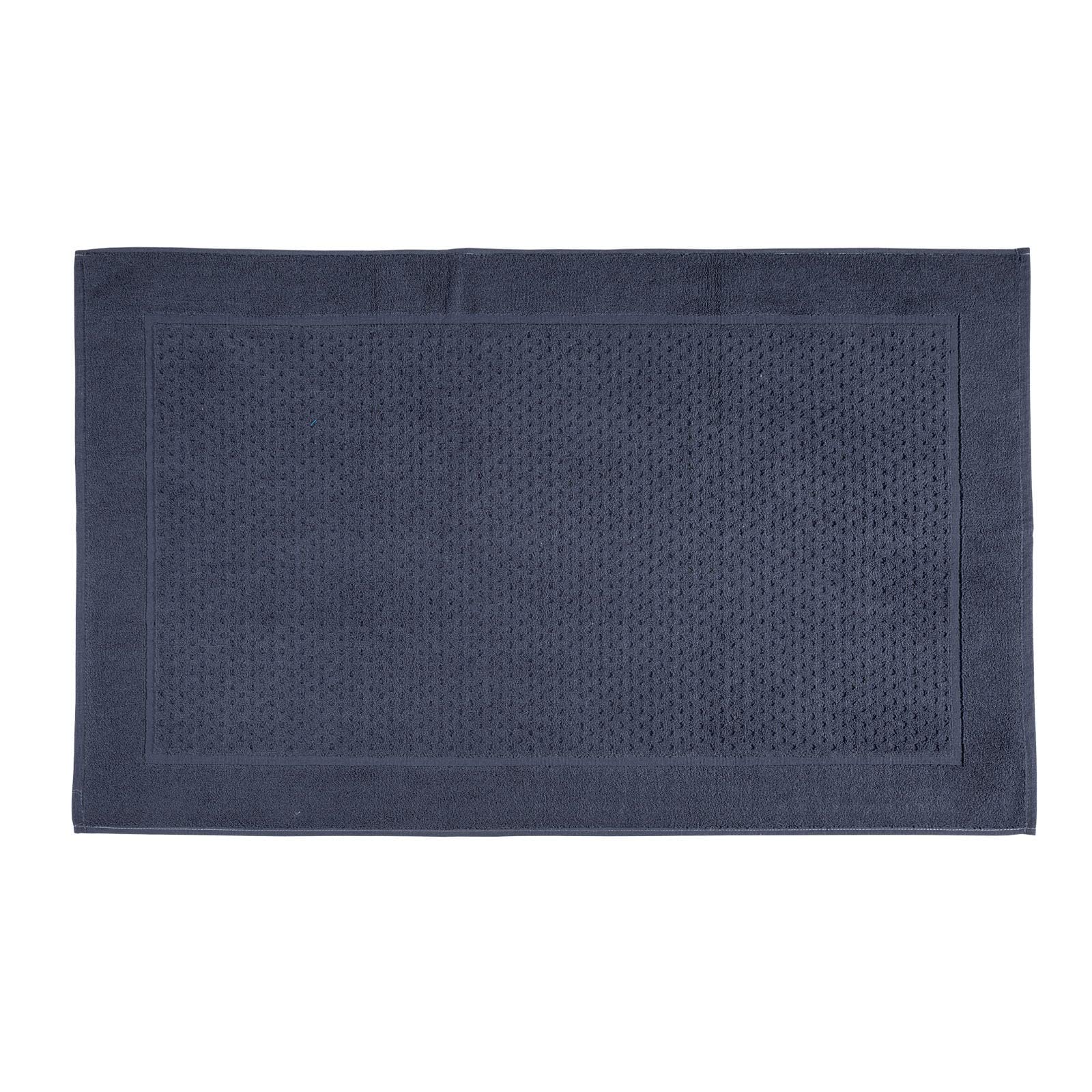 Caleffi Spugnissima Mermaid Bath Mat Plain 45 x 60 cm Anthracite