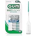 GUM - 6323R Soft-Picks Original Dental Picks, 50 Count