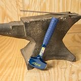 Estwing 3lb Club Hammer Blue Vinyl Grip Forged Steel view 5