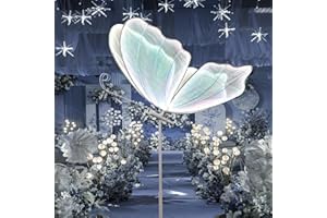 ECGOIOE Wedding Butterfly Floor lamp Creative Butterfly Ceiling Lamp Butterfly Hanging Decoration Props for Wedding Party Events