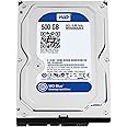 WD Blue 500GB Desktop Hard Disk Drive - 7200 RPM SATA 6 Gb/s 16MB Cache 3.5 Inch - WD5000AAKX
