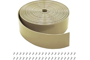 Lumpro Vinyl Straps for Patio Chair Repair Kit 2'' Wide 20 Ft Long Replacement Straps + 40 Free Rivets for Outdoor Lawn Furniture Chaise Lounge Repair (Driftwood)