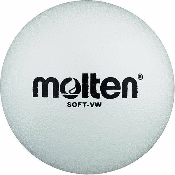 Molten Soft-VW - Pelota Blanda de Voleibol (210 mm), Color Blanco ...