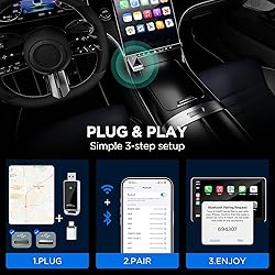 vnilrgle Wireless CarPlay Adapter 2024