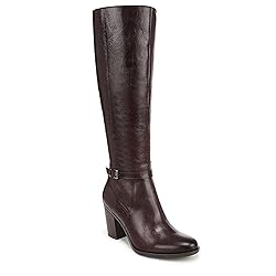 Naturalizer Womens Kalina Knee High Tall Boots Wine