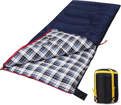 Warm Flannel Sleeping Bag 