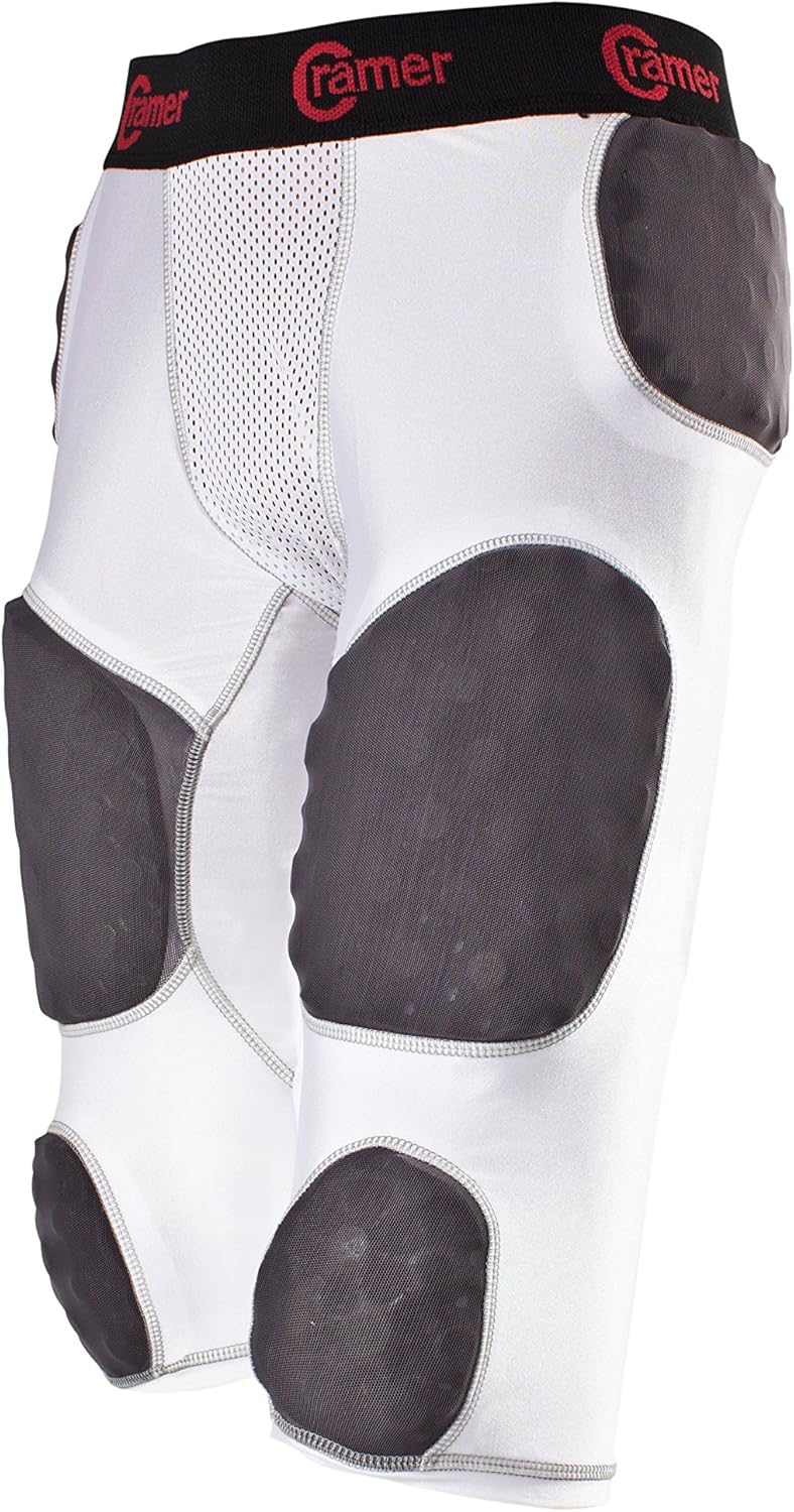 Cramer Skill 7 Pad Football Girdle with Integrated Hip: Clothing