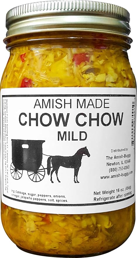 amish chow chow for sale