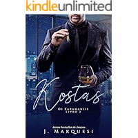 Kostas (Os Karamanlis Livro 2) (Portuguese Edition) book cover