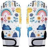 JDVBDNK 2 PCS Waterproof Sensory Chew Gloves, Anti-Biting Compression Gloves, Autism Gloves for ADHD Boys and Girls, Down Syndrome Sensory Mittens