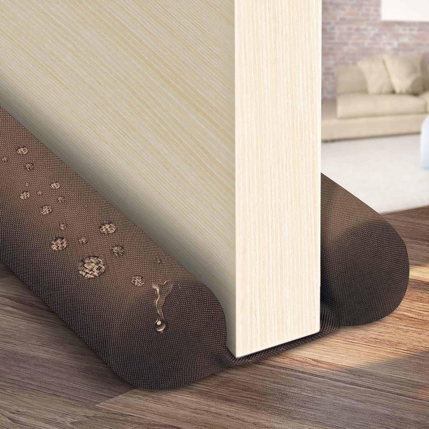 Draft Stoppers - Efoxcity Waterproof Twin Door Draft Stopper Adjustable Size 30