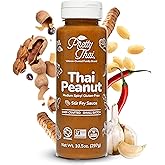 Pretty Thai Peanut Sauce, Gluten Free Certified Non-GMO Vegan Authentic Stir Fry, Dressing, Rice Seasoning, Condiment & Dipping Sauce, 100% Natural