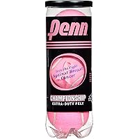 Penn Pink Championship Extra Duty Tennis Ball Can