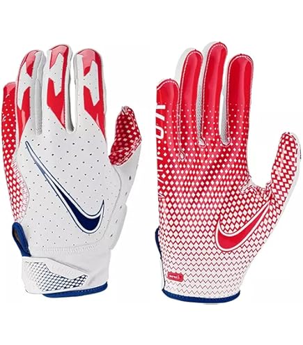 Nike Vapor Jet 7.0 Football Gloves White | Gold XL : Amazon.com.br