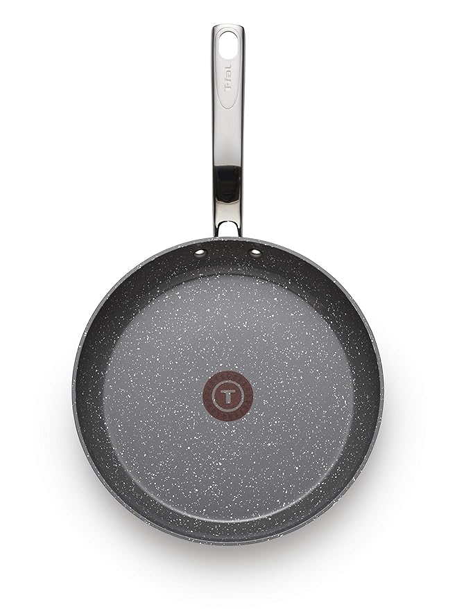 Amazon.com: T-fal C41205 Endura Granite Ceramic Nonstick Thermo-Spot Heat Indicator Dishwasher Oven Safe PFOA Free Fry Pan Cookware, 10.5-Inch, ...