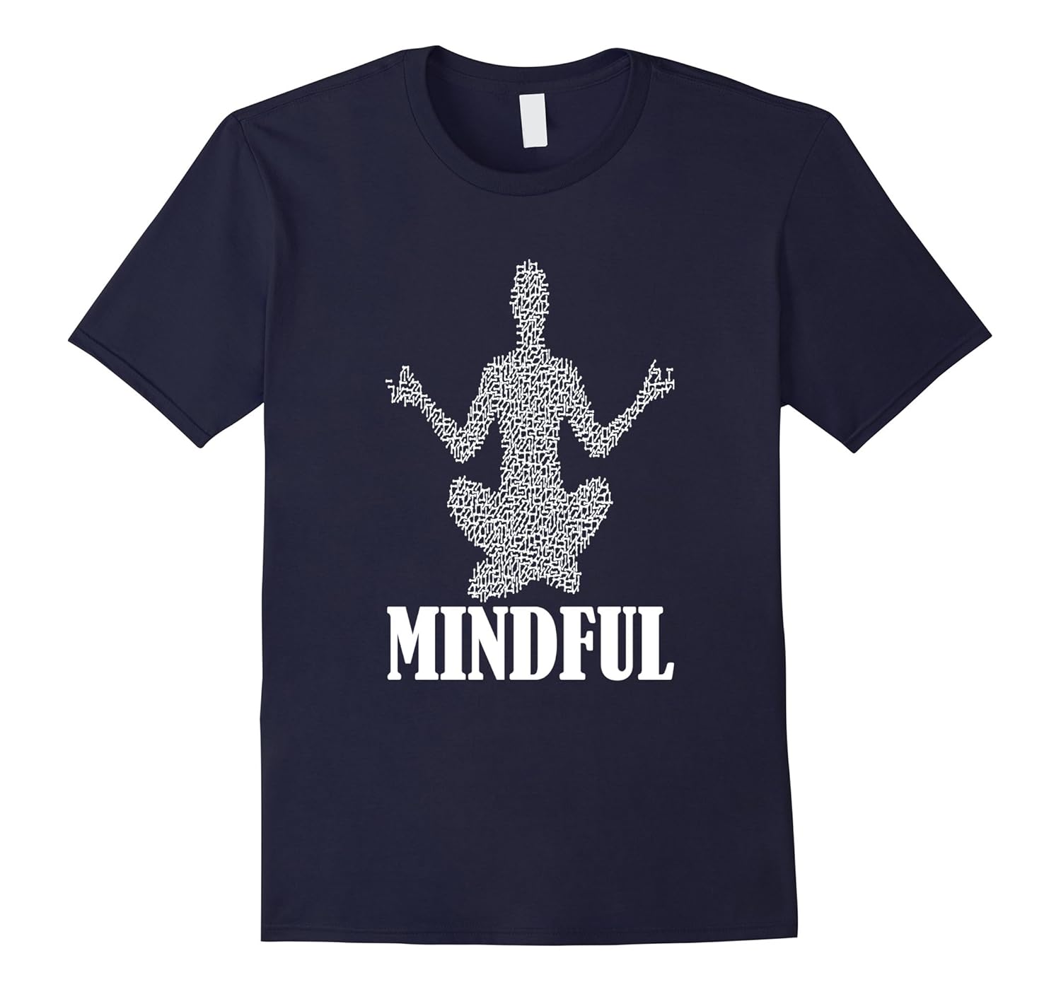 Yoga Mindful Meditation T-Shirt-Rose