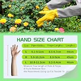 UneedMe Gardening Gloves for Women Men Thorn Proof Long Cuff, Comfortable view 5