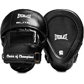 Everlast Elite Pro Leather Mantis Punch Mitts | Everdri | Full-Grain Leather