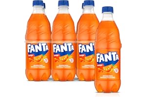 Fanta Orange, 16.9 Fl Oz, Pack of 6