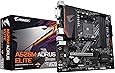 Gigabyte A520M AORUS Elite (AMD Ryzen AM4/MicroATX/5+3 Phases Digital PWM/Gaming GbE LAN/NVMe PCIe 3.0 x4 M.2/2 Display Interfaces/Q-Flash Plus/RGB Fusion 2.0/Motherboard)
