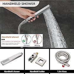 Midanya Rain Shower System Tub Shower Faucet Set