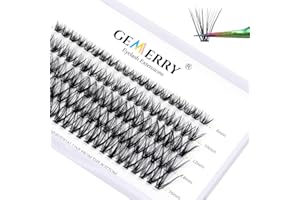 Clusters Lashes Extensions 40D Individual Cluster Lashes C Curl 0.07mm 8-14mm Mixed Tray Black Mink DIY Eyelash Extensions Ha