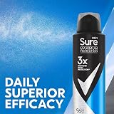 Sure Men 96H Antiperspirant Deodorant Spray 150ml Pack of 6 Fresh Sporty Clean view 3