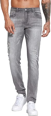 skinny slim straight jeans