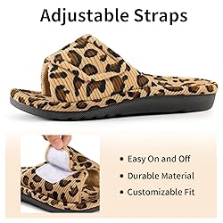 Litfun Orthopedic House Slippers for Women