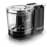 BLACK+DECKER 1.5-Cup Electric Food Chopper, One Touch Pulse, 150W Motor, Stay-Sharp Blade, Dishwasher Safe