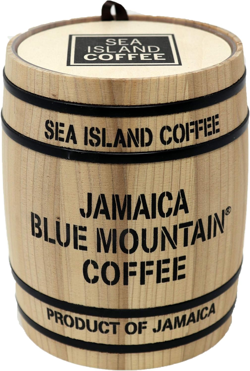 Jamaica Blue Mountain, Gift Mini Barrel Whole Bean Coffee (125g