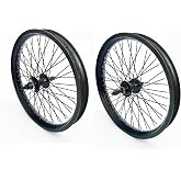 DONSP1986 20"/26" x 1.85" Heavy Duty Bike Rim Wheel Set, 12 Gauge 48 Spokes Wheelset, Double Wall Aluminum Alloy Bicycle Wheels Rims (Front &amp; Rear) Disc Brake