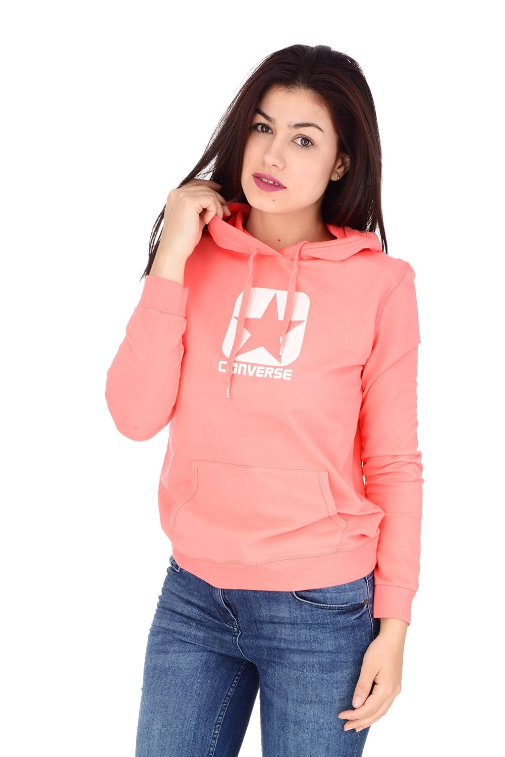 felpa kappa nera con zip