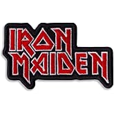 Iron Heavy Metal Band Embroidered Patch Iron On (3 x 1.9 inches)