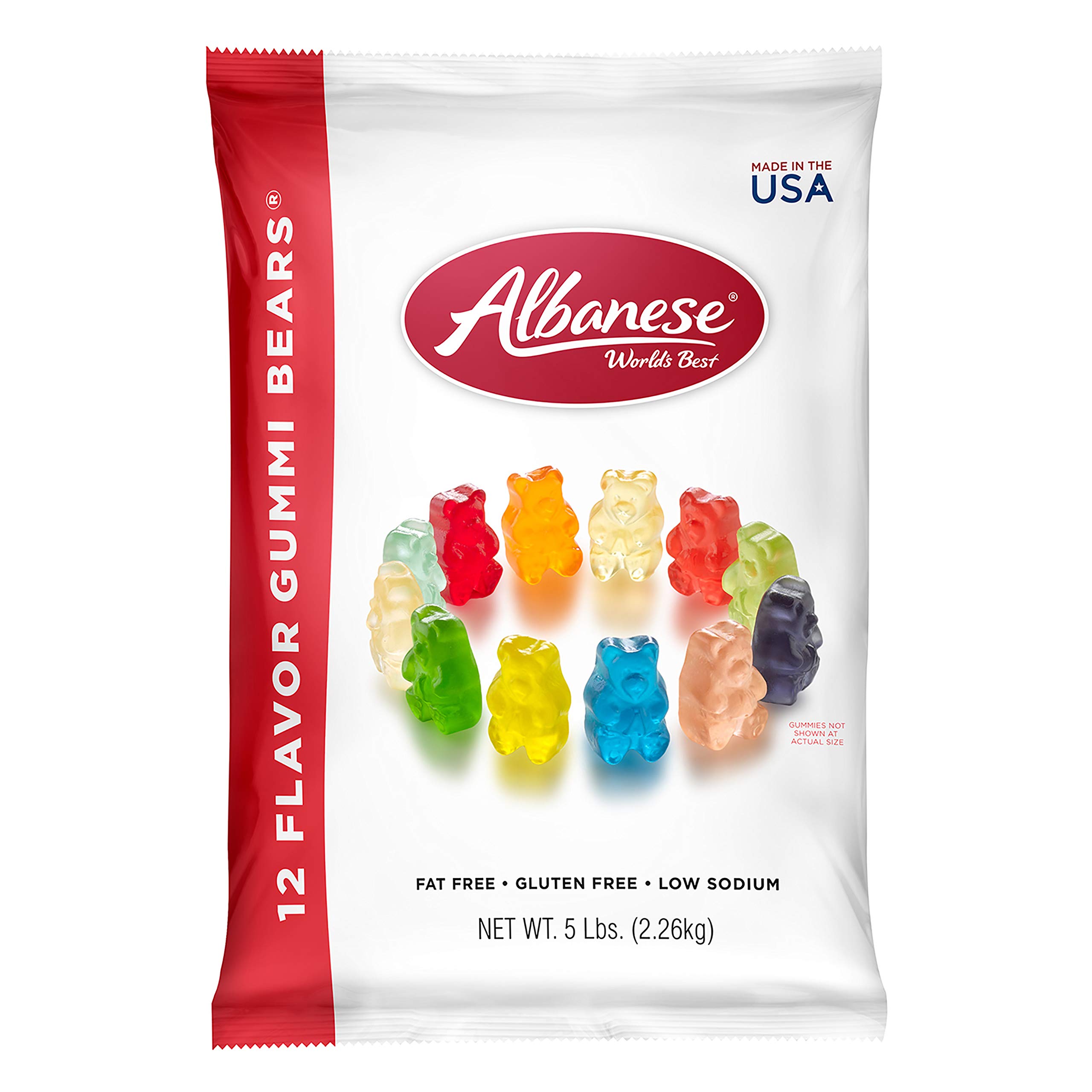 Albanese World's Best 12 Flavor Gummi Bears Buy Online in United Arab