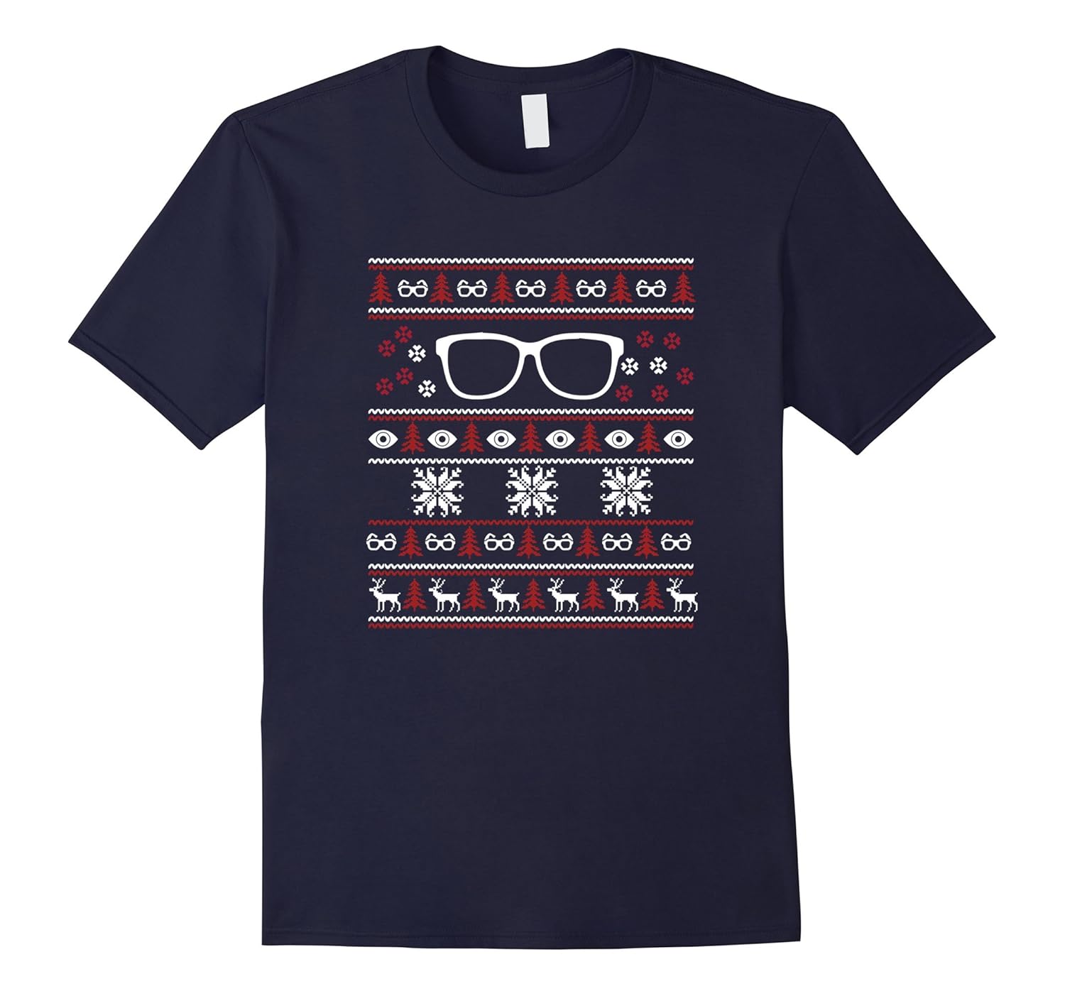 Optometry Ugly Sweater Sunglasses T Shirt-ANZ