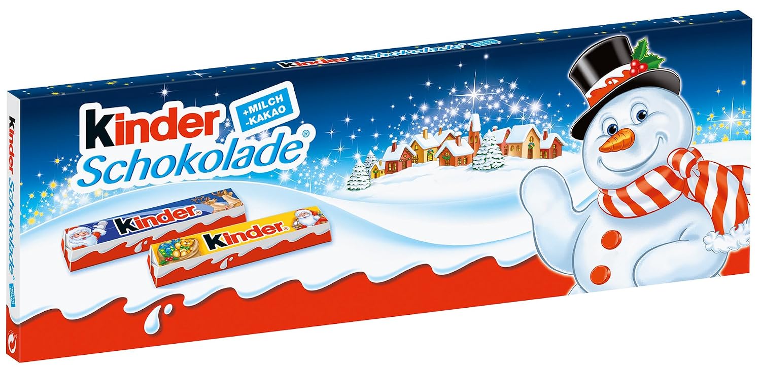 Kinder Schokolade Tafel Weihnachten 150 G Amazon De Amazon Pantry