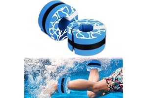 Swim Aquatic Cuffs,Updated High-Density EVA Water Aerobics Float Ring Fitness Pool Exercise Weights Set, Water Ankles Arms Be
