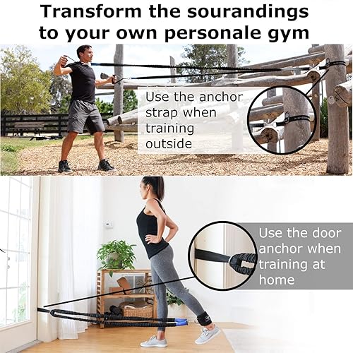 Vikingstrength Total Body System, Exercise Fitness Band for Home