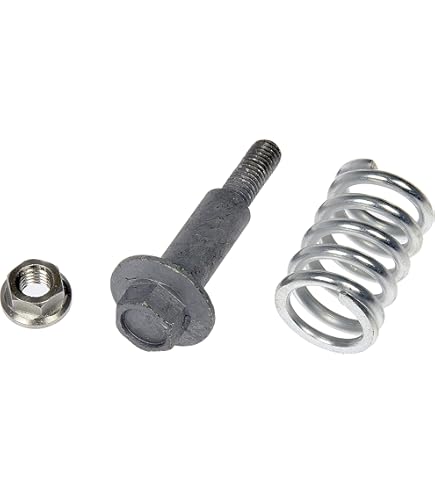 Aramox Uitlaatbout En Veer Kit 35129 - 2 Stuks Set - Voor Kogelgewricht Bevestiging - Auto Reparatie Onderdelen