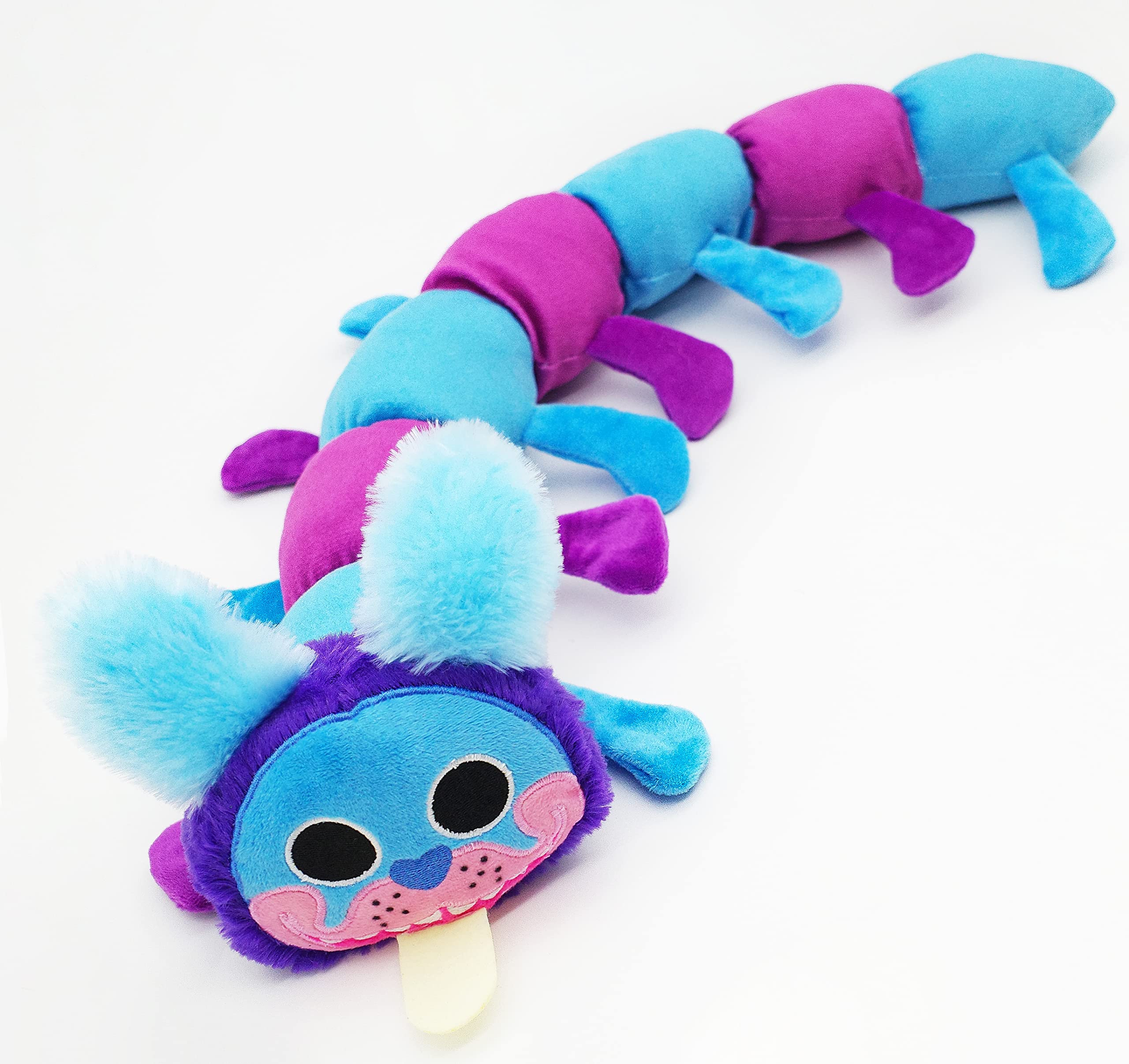 PJ Pug-A-Pillar Plush Toy 24",Poppy Playtime Plush 2022 New Characters,Huggy Wuggy Plush Series Toys,Poppy Playtime Chapter 2 Pug-A-Pillar,Great Gift For Kids and Game Fans Collect Gift Toys