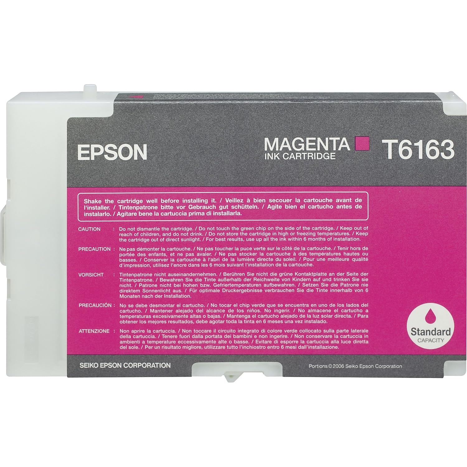 Epson T6163 - Print cartridge - 1 x magenta - 3500 pages