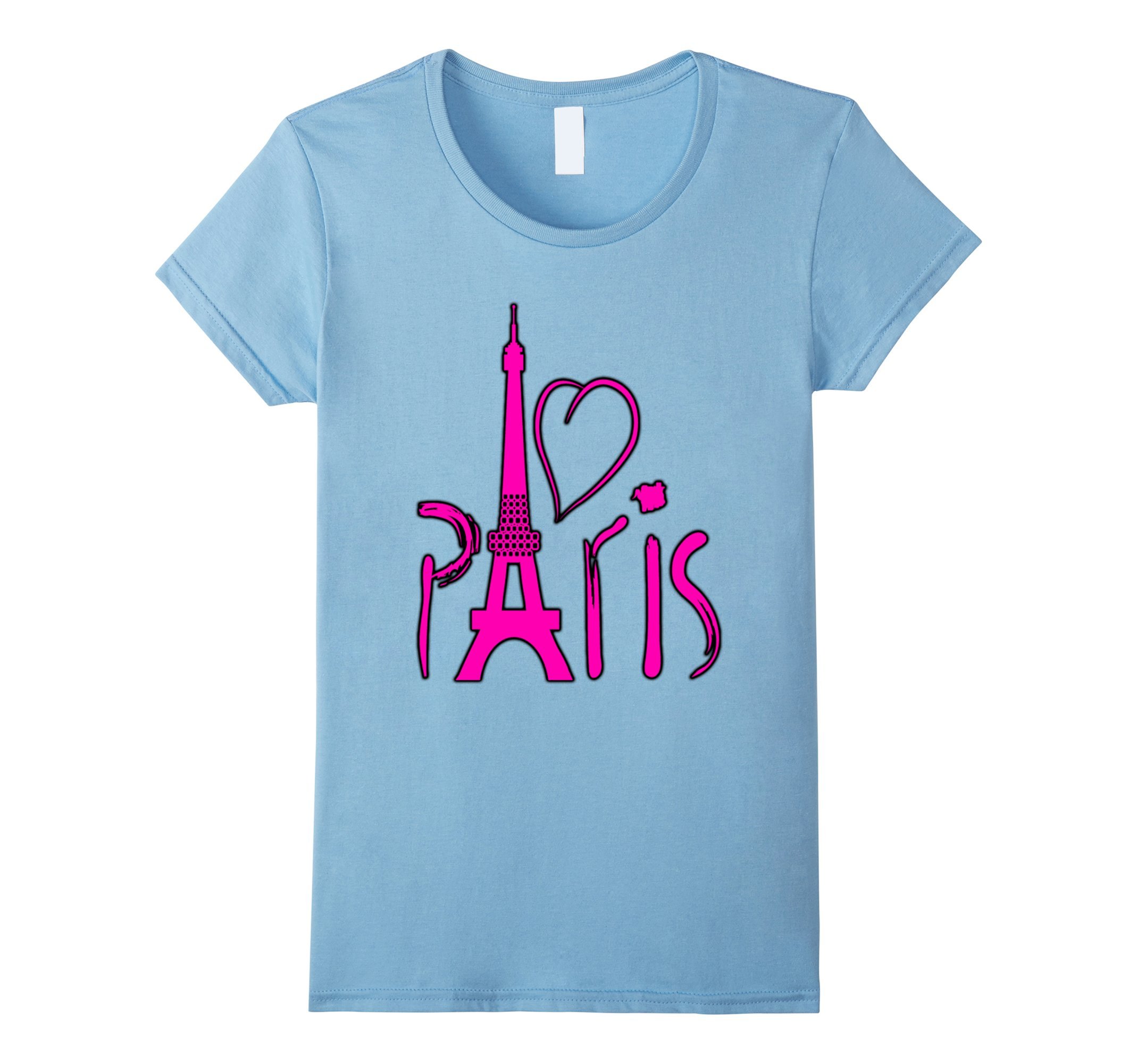 I Love Paris Eiffel Tower Souvenir T Shirt 248347422 Zelitnovelty