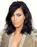 WOB Hair 150% Density Lace Front Wig With Baby Hair Cheap Brazilian Human Hair Wigs Short Black Bob Wig …