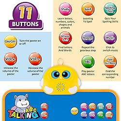 Electronic Alphabet Wall Chart, Talking