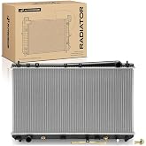 A-Premium Engine Coolant Radiator Assembly with Transmission Oil Cooler | Compatible with Toyota Avalon 2000 2001 2002 2003 2004 V6 3.0L Automatic Trans. Replace# 8012324, 164000A180